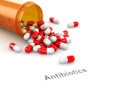 antibiotics for step throat